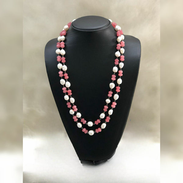 Amaranth Freshwater Pearls Necklace Set