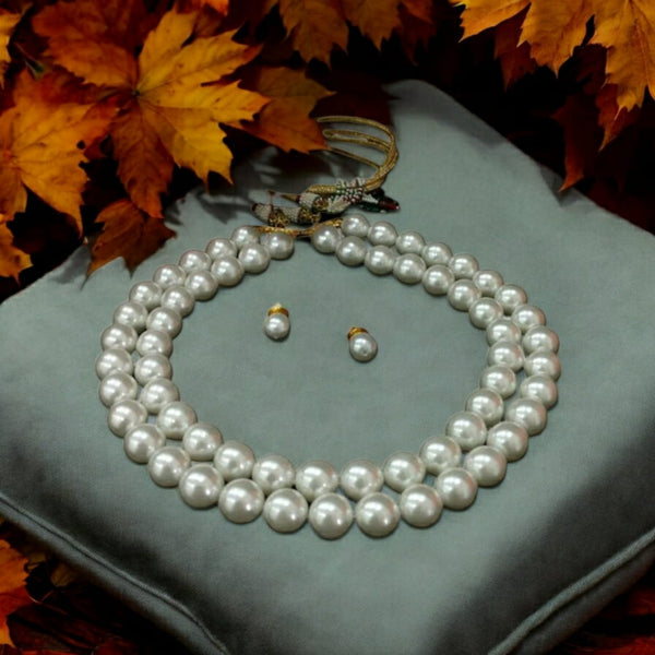 Affluence of Pearls Necklace Set