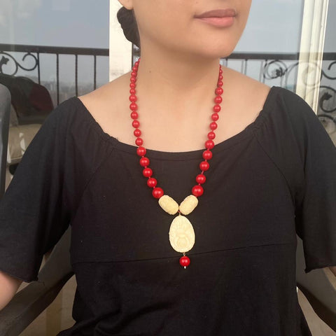 Synthetic deals coral beads